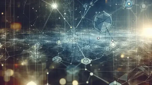 "Illustration depicting effective solutions for managing complex microservices topologies in 2024, showcasing architecture diagrams, cloud computing elements, and integration strategies."