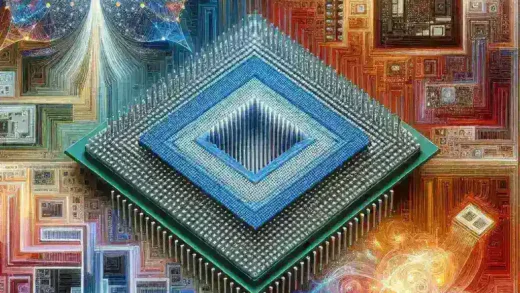 "Pilotes de firmware de IA de código abierto en CPU DIY, mostrando avances en diseño de hardware y optimización de rendimiento."