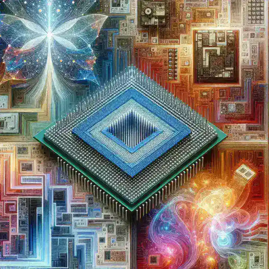 "Pilotes de firmware de IA de código abierto en CPU DIY, mostrando avances en diseño de hardware y optimización de rendimiento."