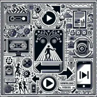 "Descargador de Videos de TikTok: Interfaz de usuario mostrando cómo guardar contenido favorito desde TikTok, destacando características clave y pasos sencillos."