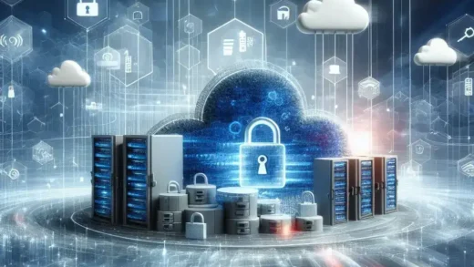 "Infografía de soluciones de seguridad para arquitecturas basadas en eventos, destacando estrategias clave y herramientas recomendadas en la guía completa de 2024."