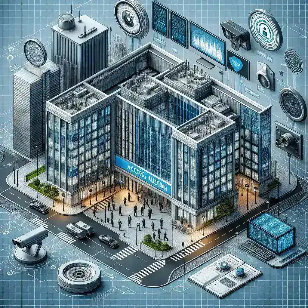 "Imagen que muestra diversas herramientas para auditoría de accesos en infraestructura empresarial, destacando su importancia en la guía completa para mejorar la seguridad en negocios."