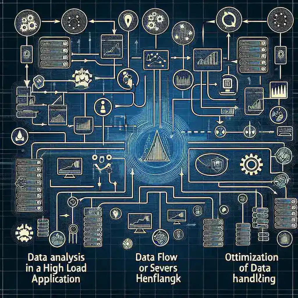 "Análisis de trazas en aplicaciones de alta carga: Herramientas y técnicas para optimizar el rendimiento de software, con gráficos y ejemplos ilustrativos."