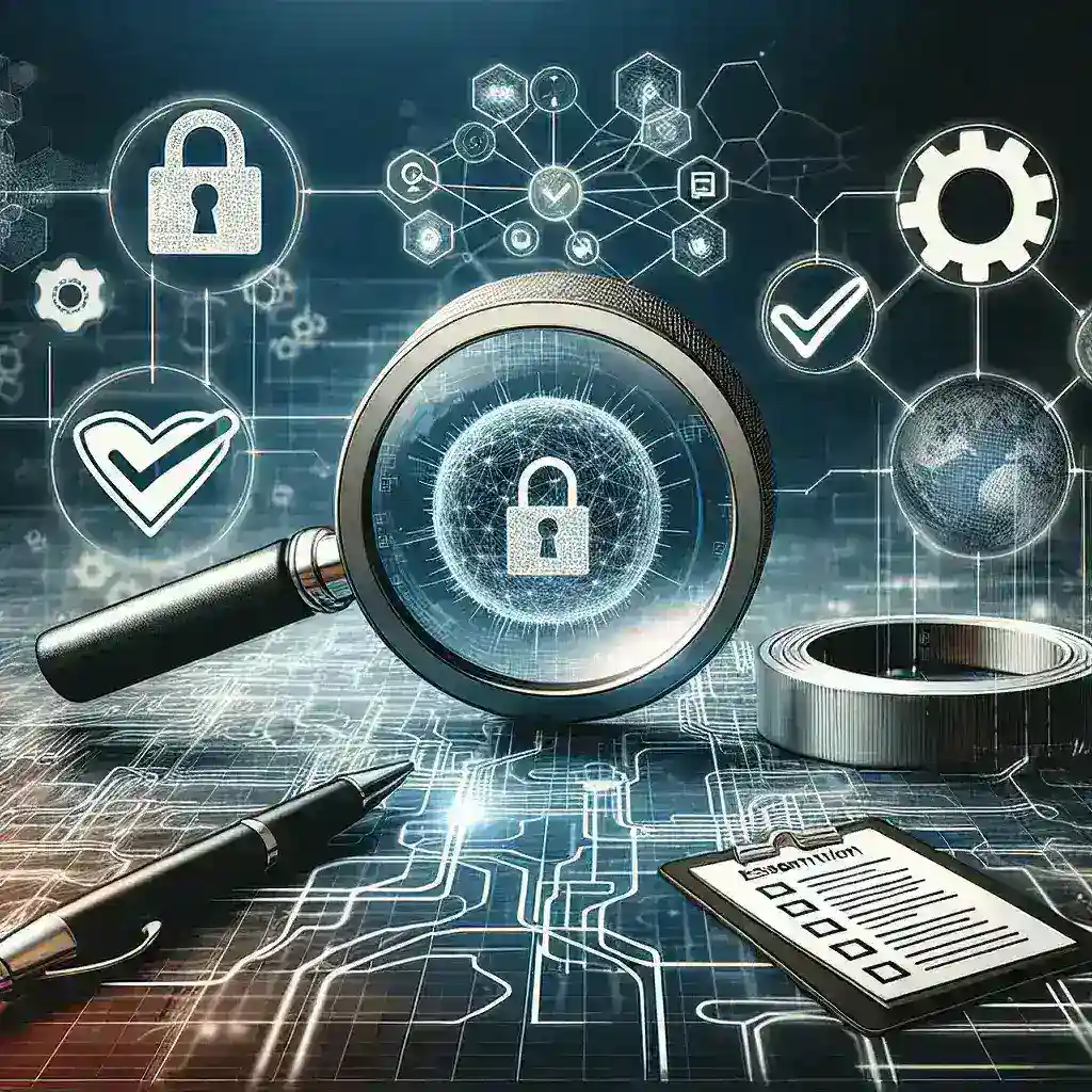 "Imagen de herramientas digitales esenciales para auditoría de accesos en la infraestructura IT, destacando software y aplicaciones clave de 2024 en la guía completa sobre auditorías de seguridad"